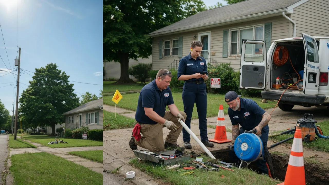 Sewer Line Repair in Central, LA near me